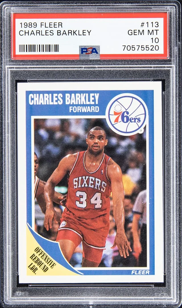 1989-90 Fleer Charles Barkley #113 card image