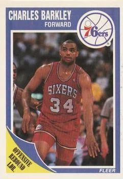 1989-90 Fleer Charles Barkley LL #113 card image