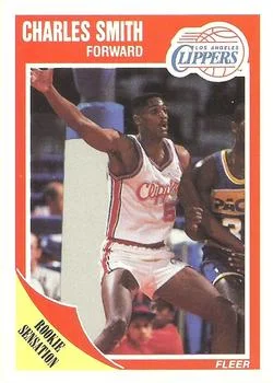 1989-90 Fleer Charles Smith RS #73 card image