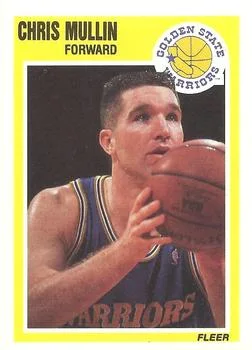 1989-90 Fleer Chris Mullin #55 card image