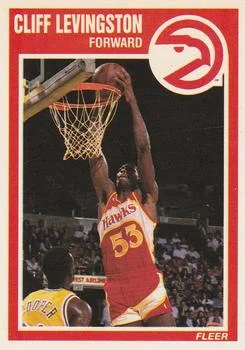 1989-90 Fleer Cliff Levingston #3 card image