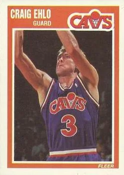 1989-90 Fleer Craig Ehlo #26 card image