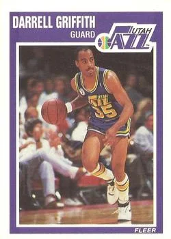 1989-90 Fleer Darrell Griffith #153 card image