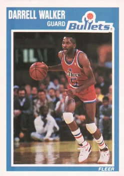 1989-90 Fleer Darrell Walker #161 card image