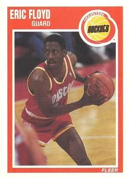 1989-90 Fleer Eric Floyd #59 card image