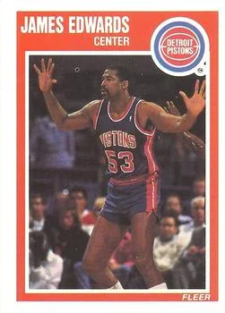 1989-90 Fleer James Edwards #46 card image