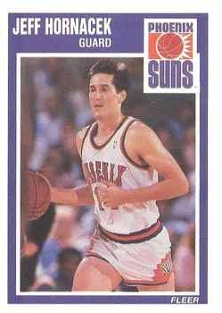 1989-90 Fleer Jeff Hornacek #121 card image