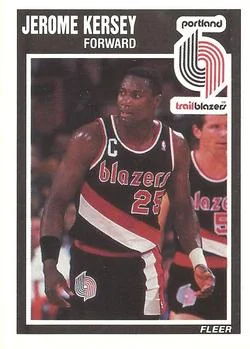 1989-90 Fleer Jerome Kersey #130 card image