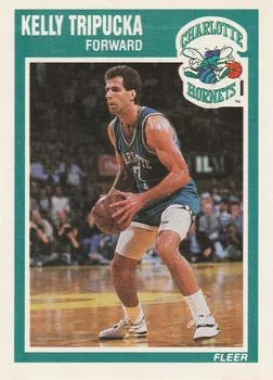 1989-90 Fleer Kelly Tripucka #18 card image