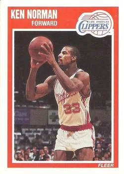 1989-90 Fleer Ken Norman #72 card image