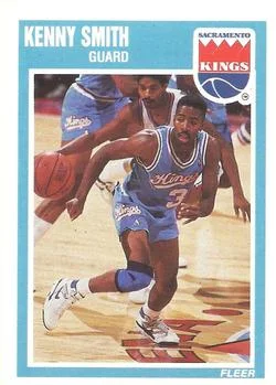 1989-90 Fleer Kenny Smith #138 card image