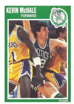 1989-90 Fleer Kevin McHale #11 card image