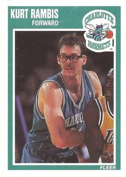 1989-90 Fleer Kurt Rambis #16 card image