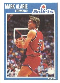 1989-90 Fleer Mark Alarie #157 card image