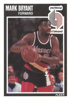 1989-90 Fleer Mark Bryant #127 card image