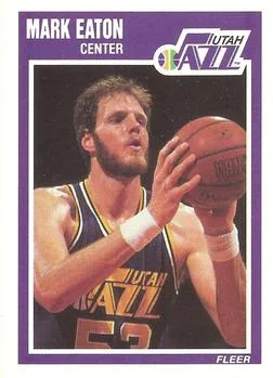 1989-90 Fleer Mark Eaton #152 card image