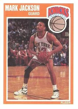 1989-90 Fleer Mark Jackson #101 card image