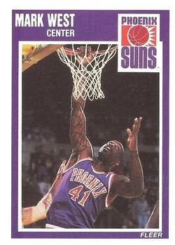 1989-90 Fleer Mark West #125 card image