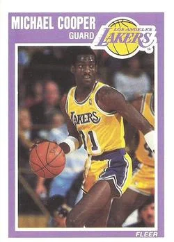 1989-90 Fleer Michael Cooper #75 card image