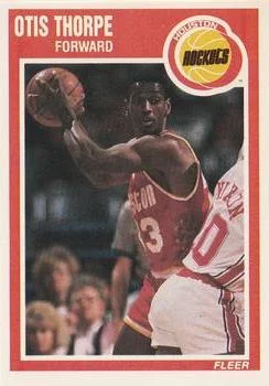 1989-90 Fleer Otis Thorpe #62 card image