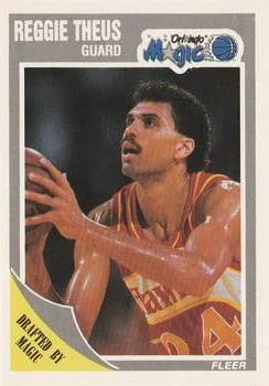 1989-90 Fleer Reggie Theus #111 card image