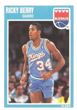 1989-90 Fleer Ricky Berry #134 card image