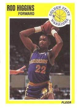 1989-90 Fleer Rod Higgins #54 card image