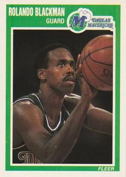 1989-90 Fleer Rolando Blackman #32 card image