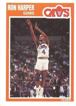 1989-90 Fleer Ron Harper #27 card image