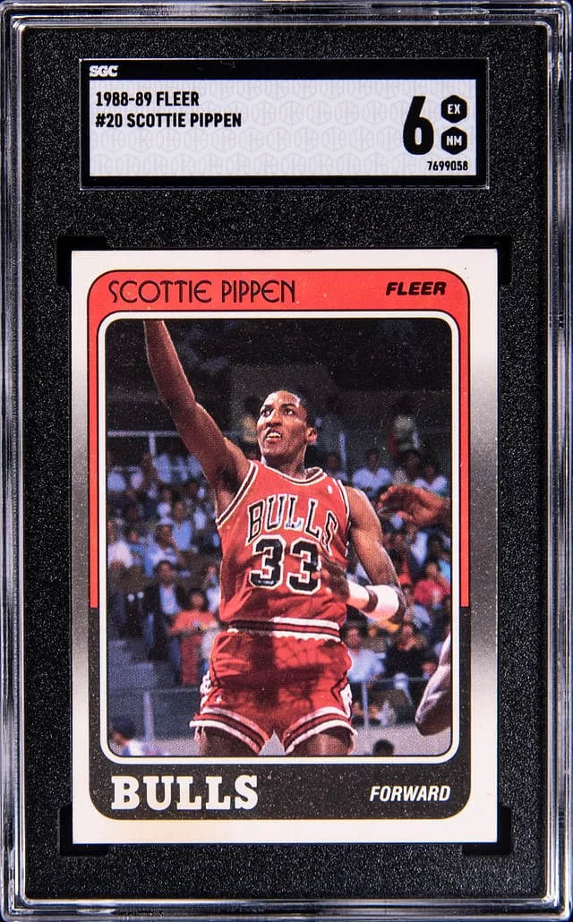 1989-90 Fleer Scottie Pippen #20 card image