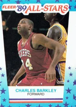 1989-90 Fleer Charles Barkley Stickers #4 card image