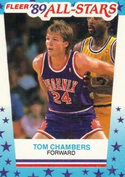 1989-90 Fleer Tom Chambers Stickers #11 card image