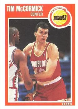 1989-90 Fleer Tim McCormick #60 card image