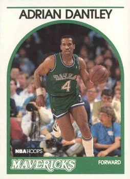 1989-90 Hoops Adrian Dantley #125 card image