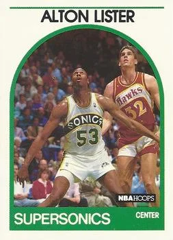 1989-90 Hoops Alton Lister SP #293 card image