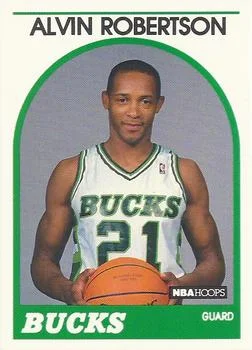 1989-90 Hoops Alvin Robertson #350 card image