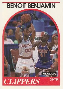 1989-90 Hoops Benoit Benjamin #114 card image
