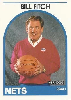 1989-90 Hoops Bill Fitch Head Coach #327 card image