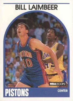 1989-90 Hoops Bill Laimbeer #135 card image