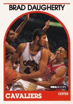 1989-90 Hoops Brad Daugherty #50 card image