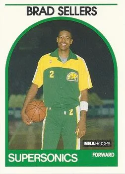 1989-90 Hoops Brad Sellers #348 card image