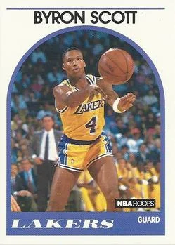 1989-90 Hoops Byron Scott #15 card image