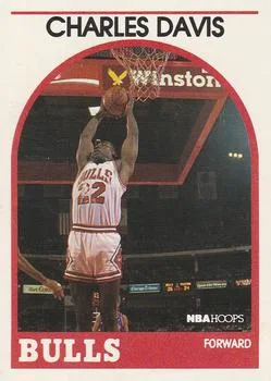 1989-90 Hoops Charles Davis #13 card image