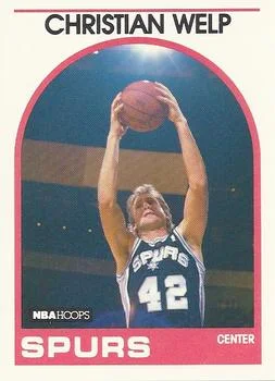 1989-90 Hoops Christian Welp #331 card image