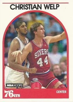 1989-90 Hoops Christian Welp SP #164 card image