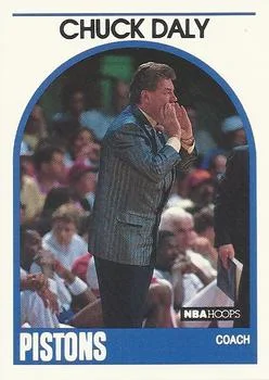 1989-90 Hoops Chuck Daly Head Coach #11 card image
