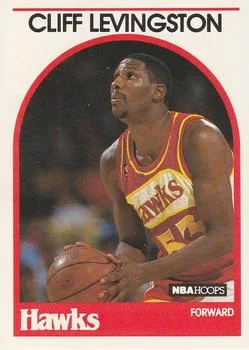 1989-90 Hoops Cliff Levingston #22 card image