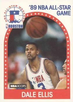 1989-90 Hoops Dale Ellis #43 card image
