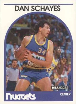 1989-90 Hoops Dan Schayes #82 card image
