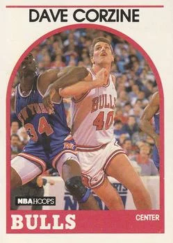 1989-90 Hoops Dave Corzine SP #93 card image